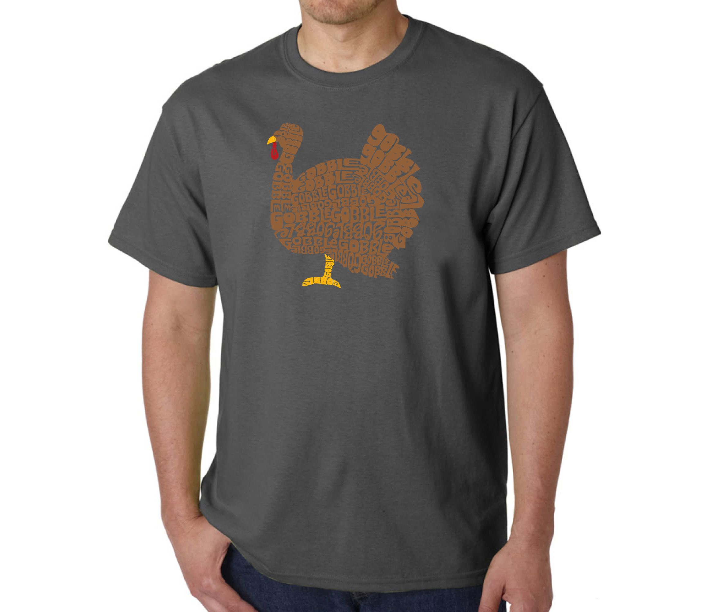 Mens Word Art T-Shirt  - Thanksgiving