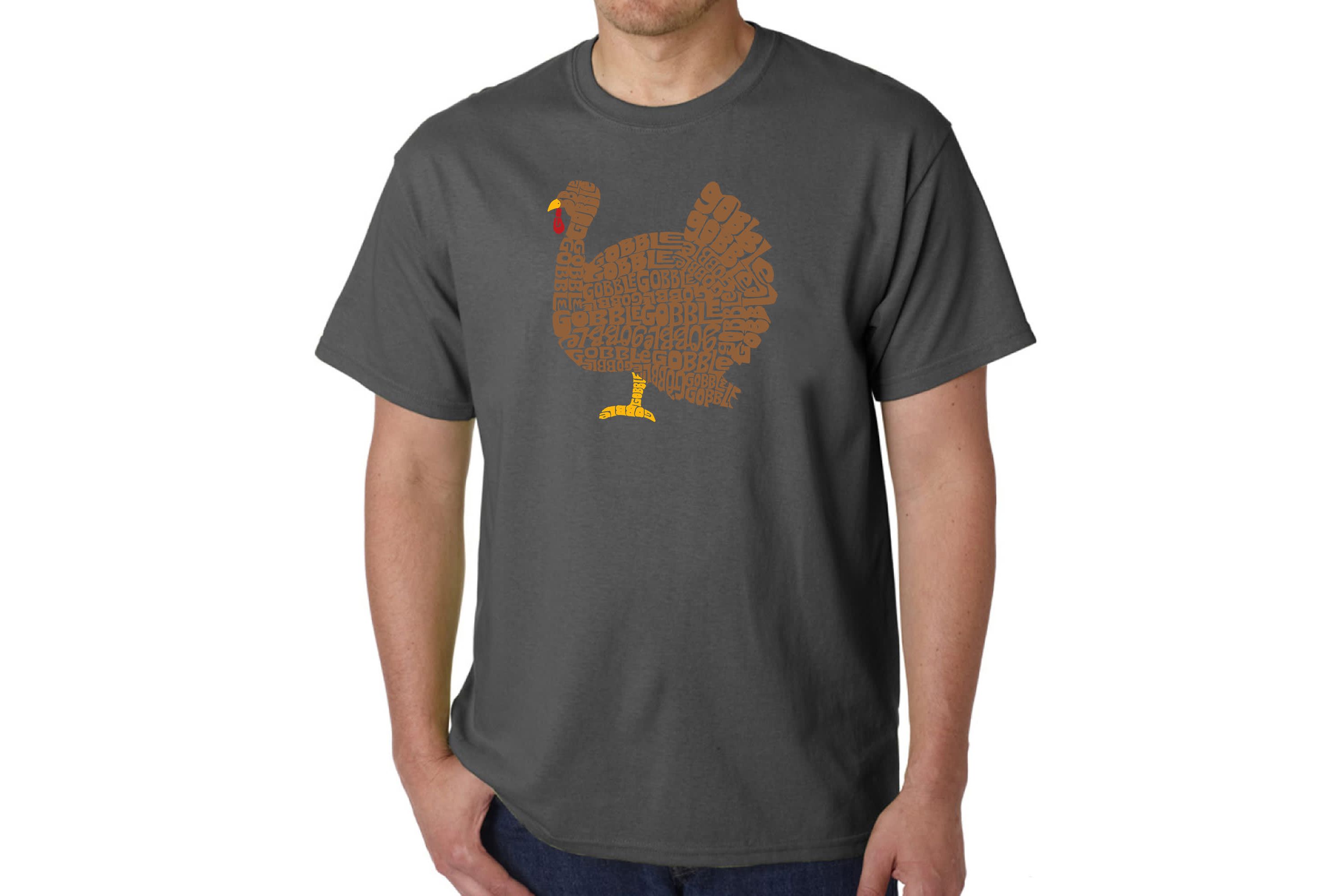 Mens Word Art T-Shirt  - Thanksgiving