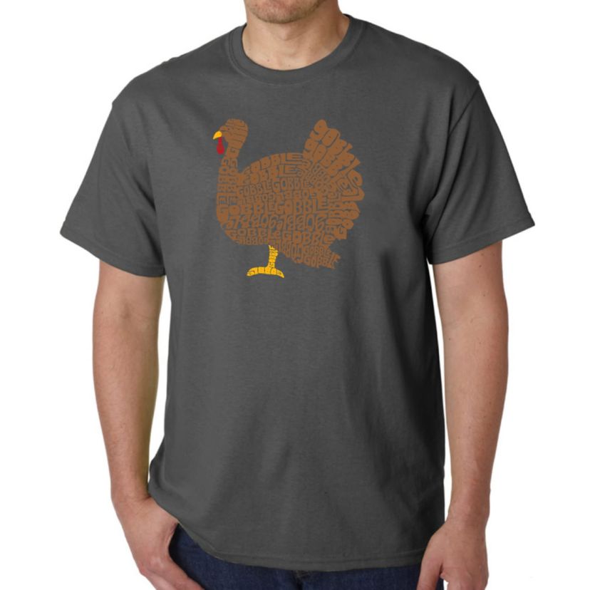 Mens Word Art T-Shirt  - Thanksgiving