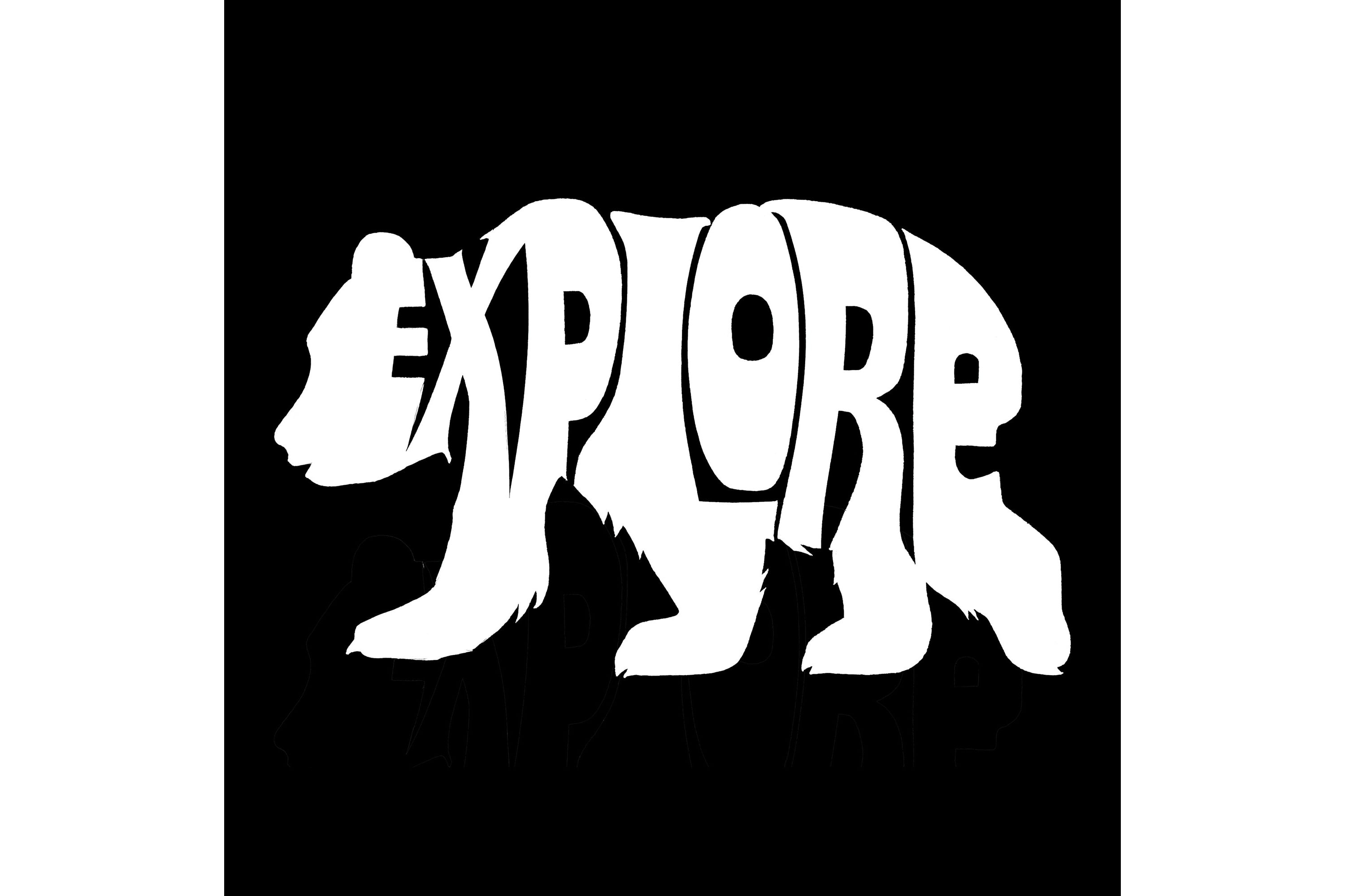 Mens Word Art Tank Top - Explore