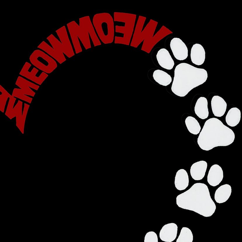 Meow Heart - Mens Premium Blend Word Art T-Shirt