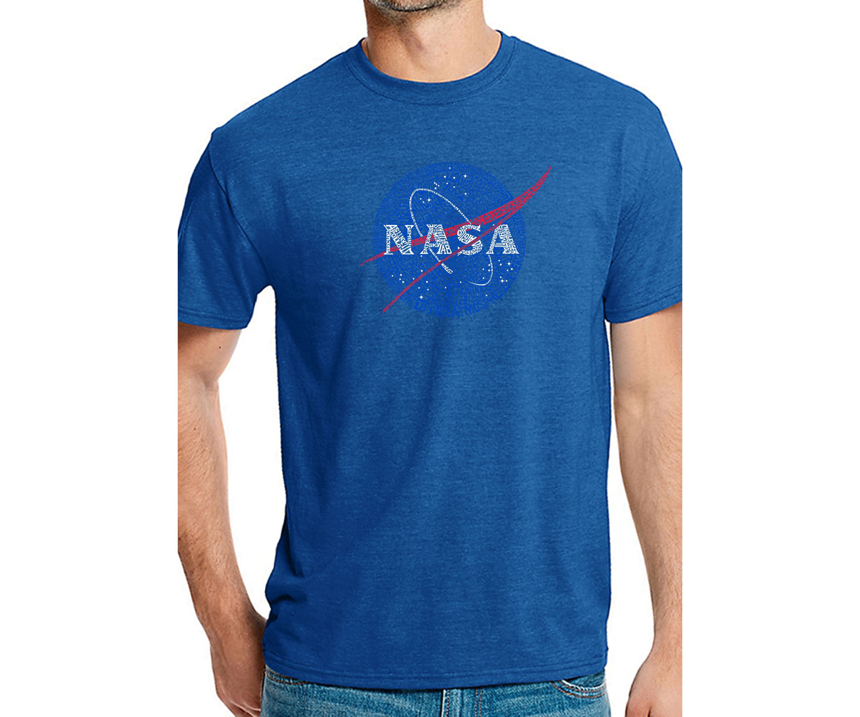  Premium Blend Word Art Graphic T-Shirt - NASAs Most Notable Missions