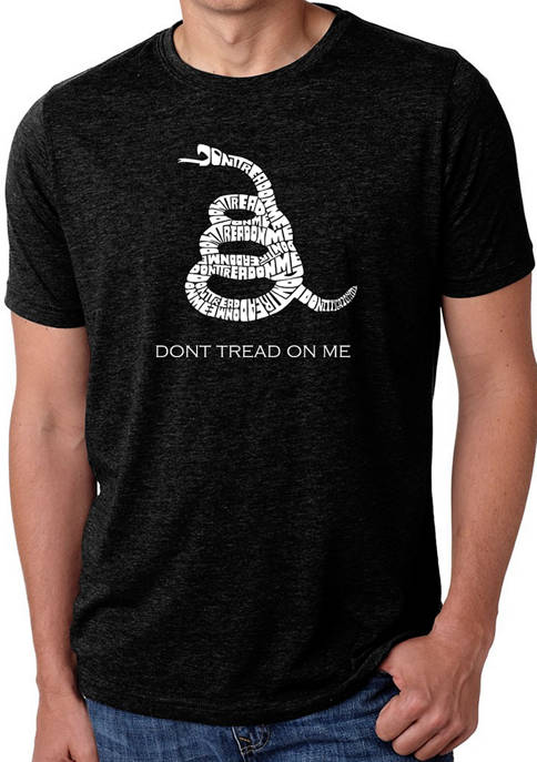 Premium Blend Word Art Graphic T-Shirt - Dont Tread On Me