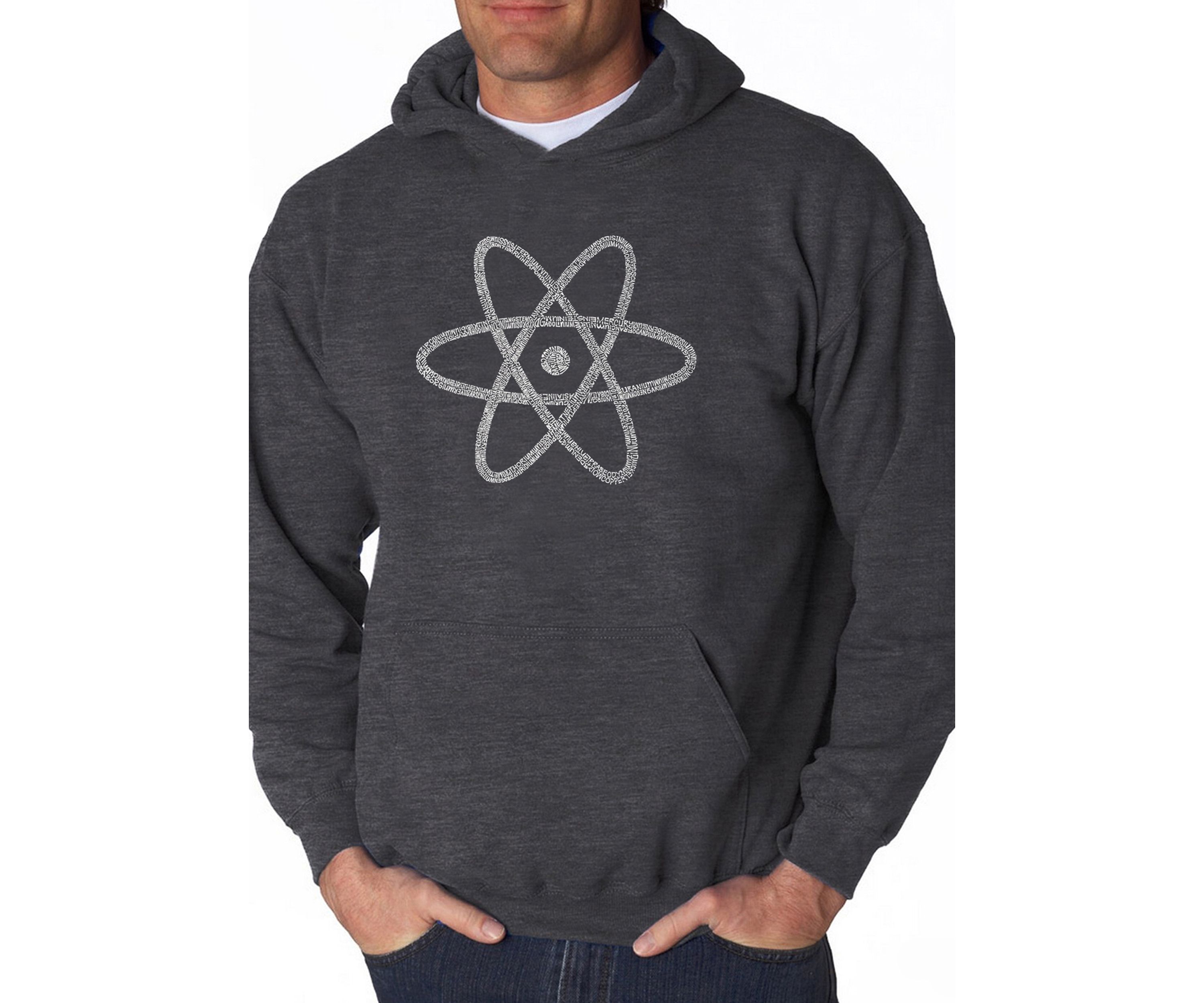 Word Art Hooded Sweatshirt - Atom 