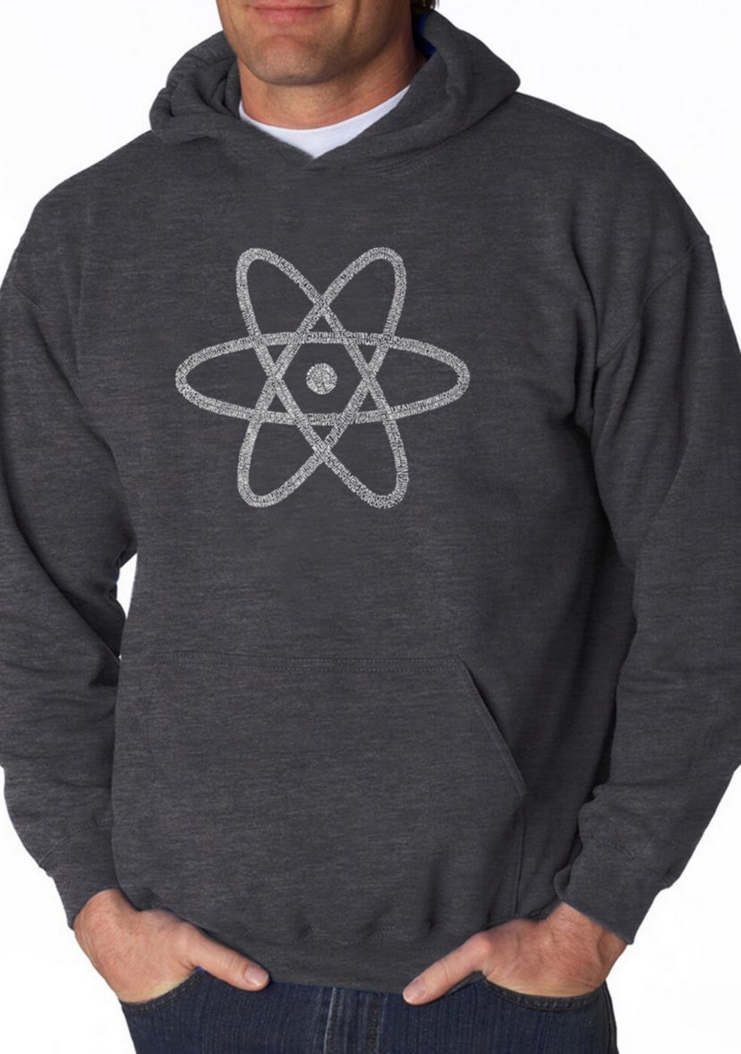 Word Art Hooded Sweatshirt - Atom 