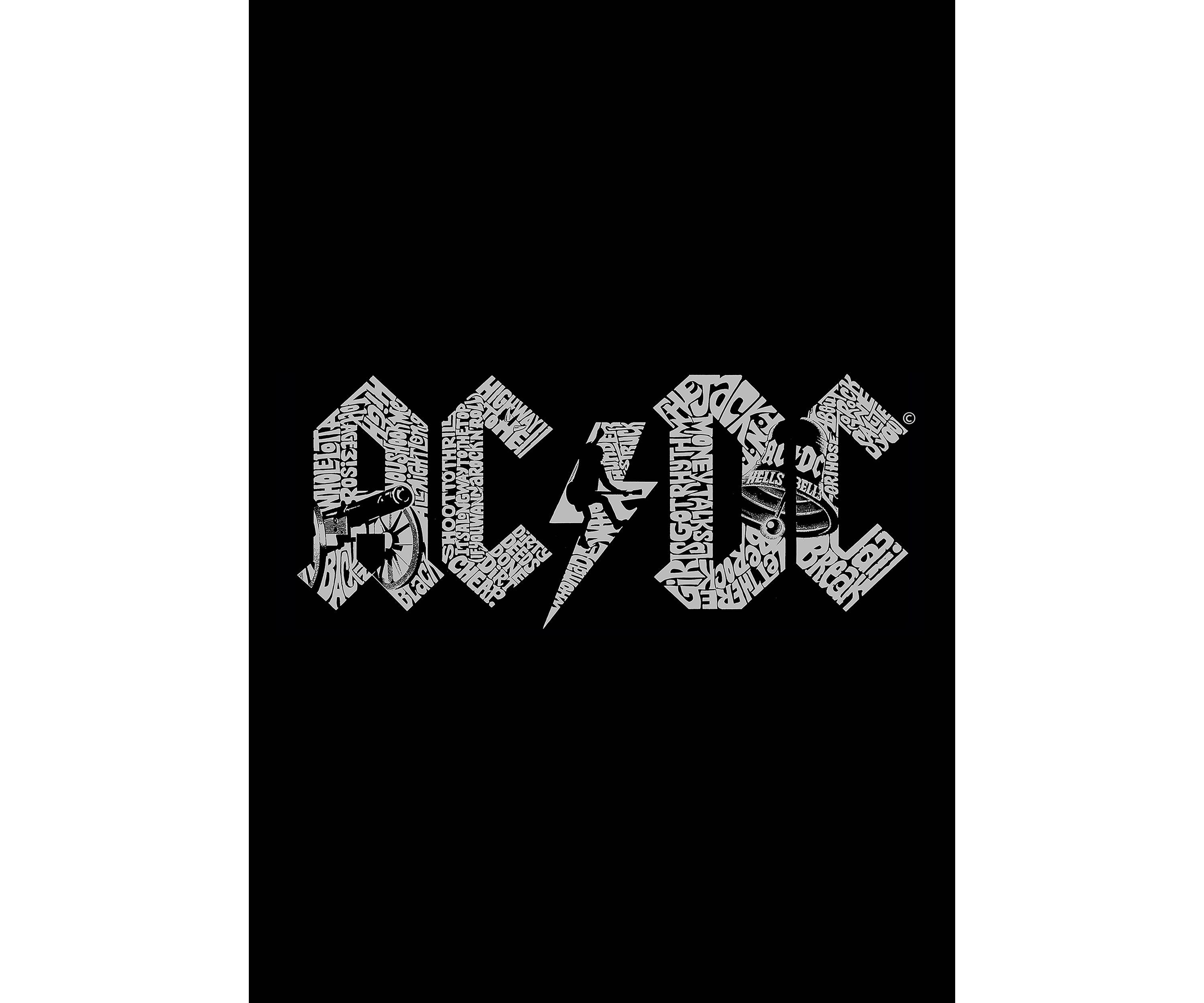 Word Art Tank Top - ACDC