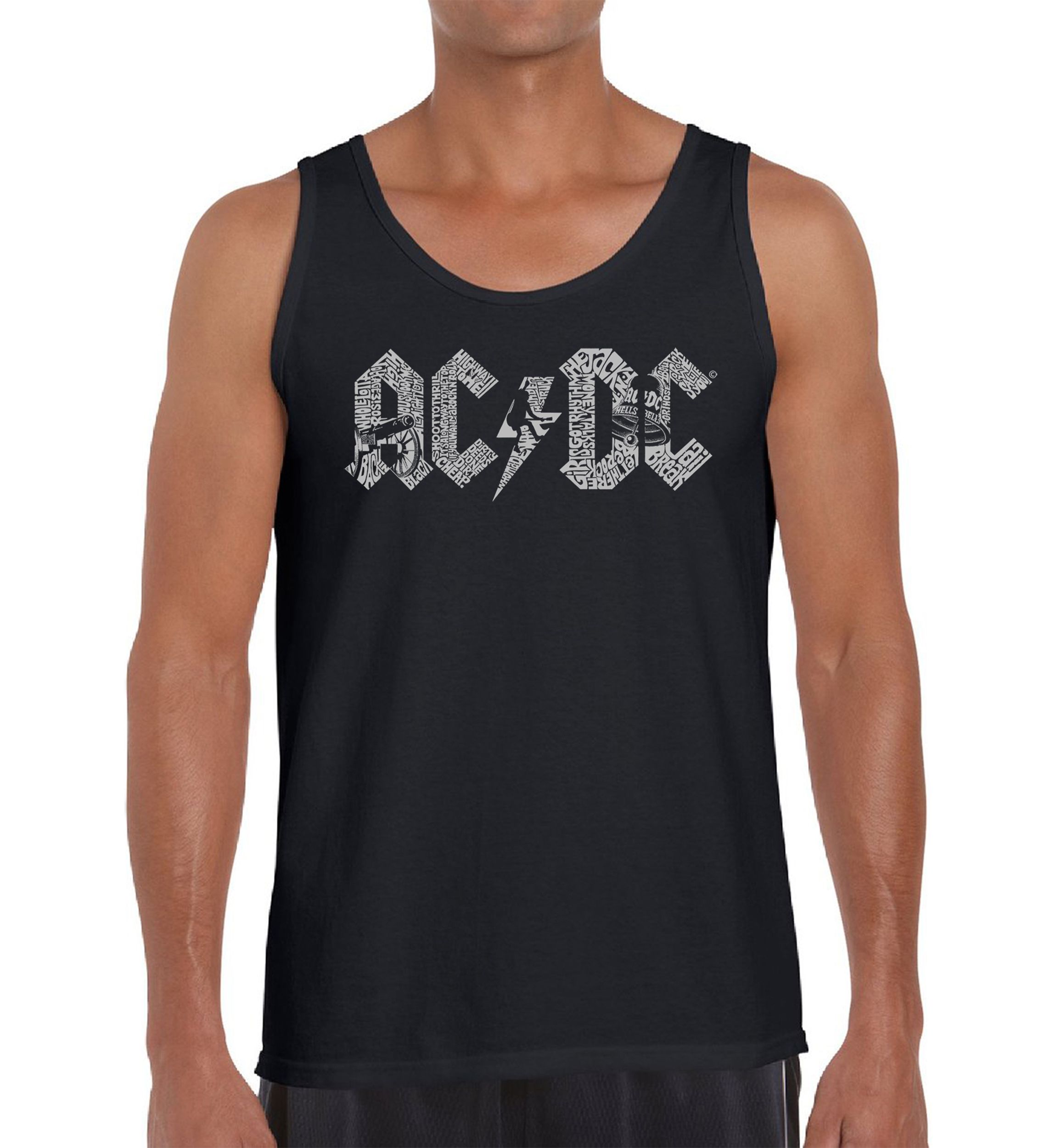 Word Art Tank Top - ACDC