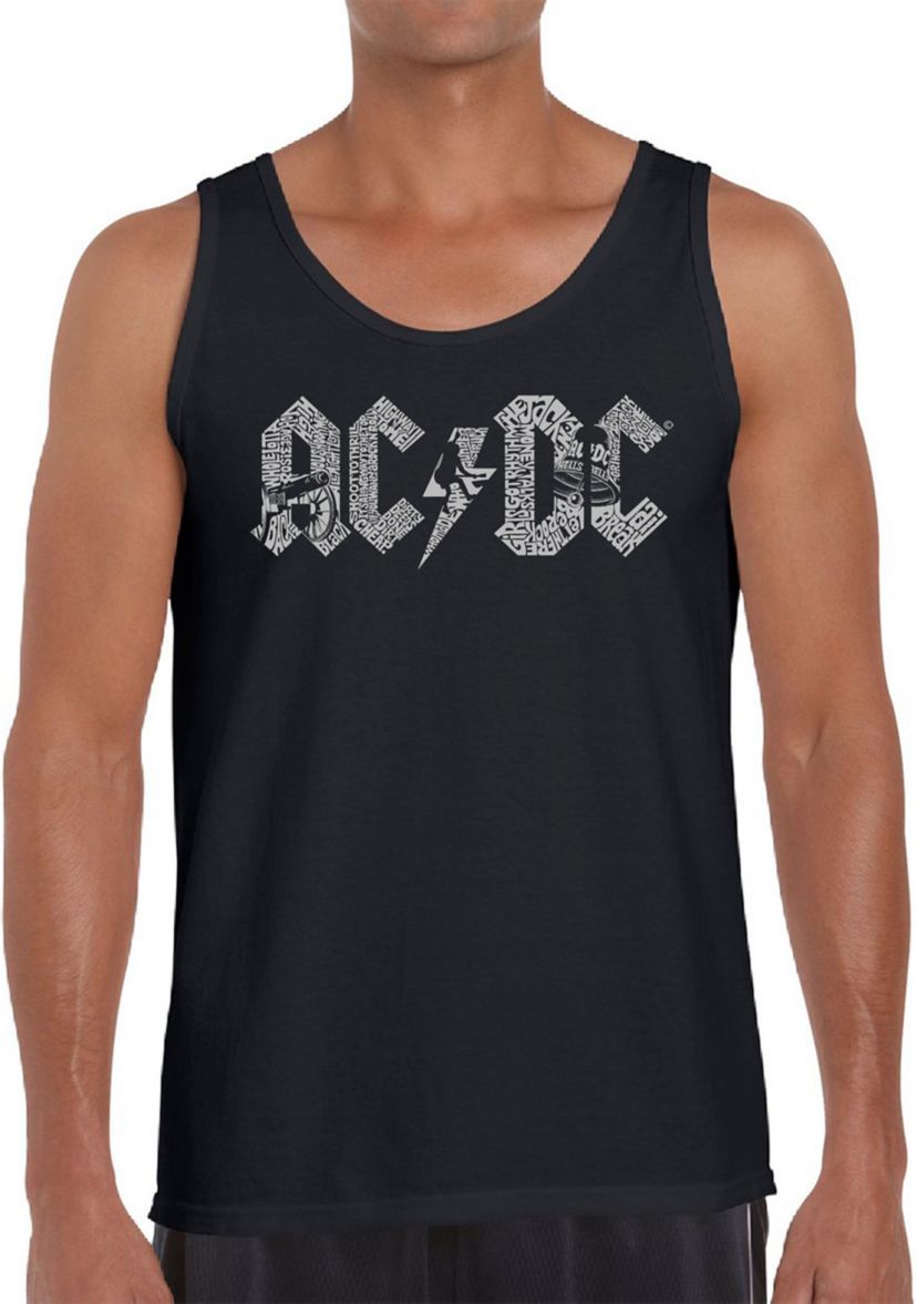Word Art Tank Top - ACDC