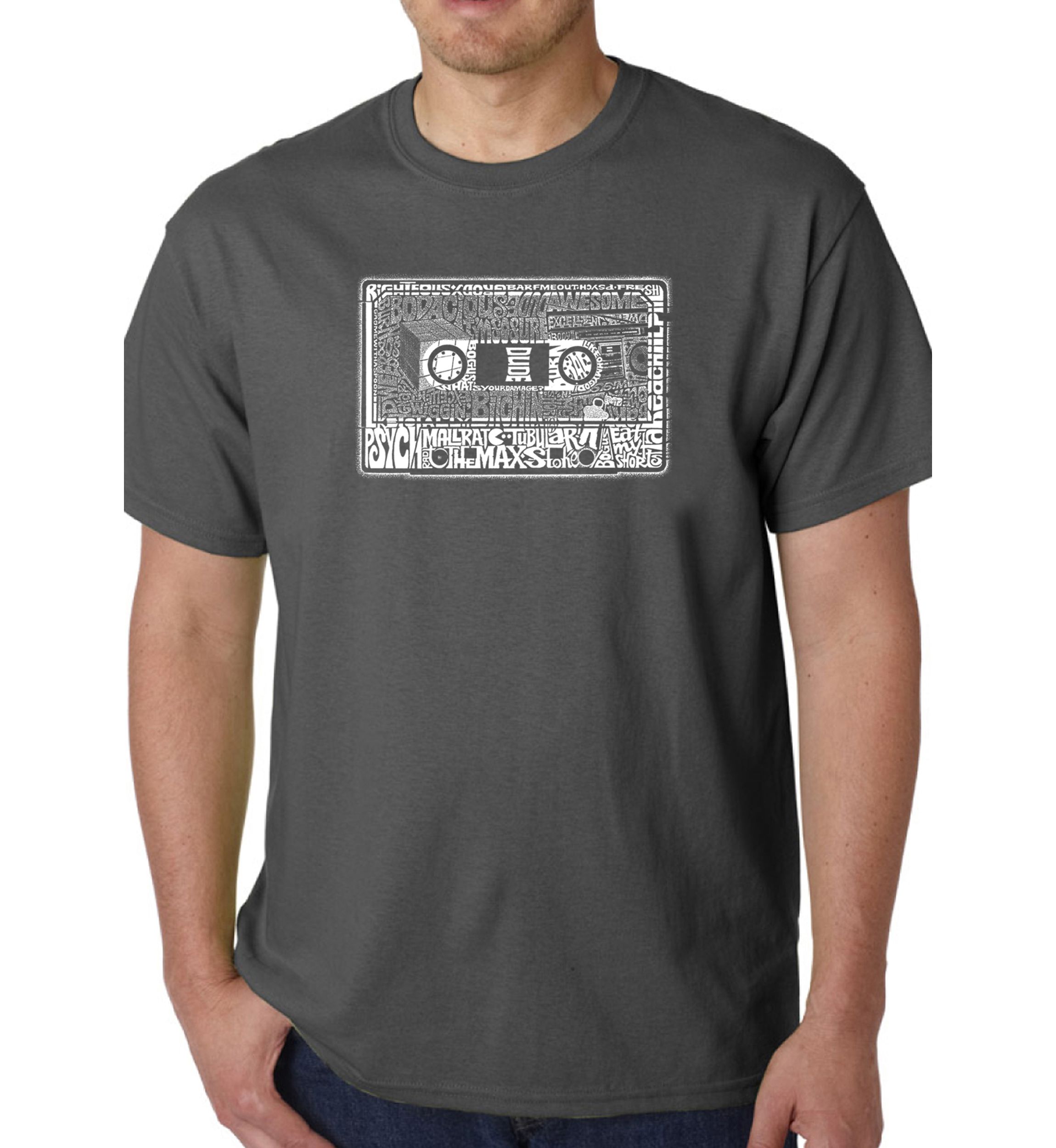 Word Art Graphic T-Shirt - The 80s
