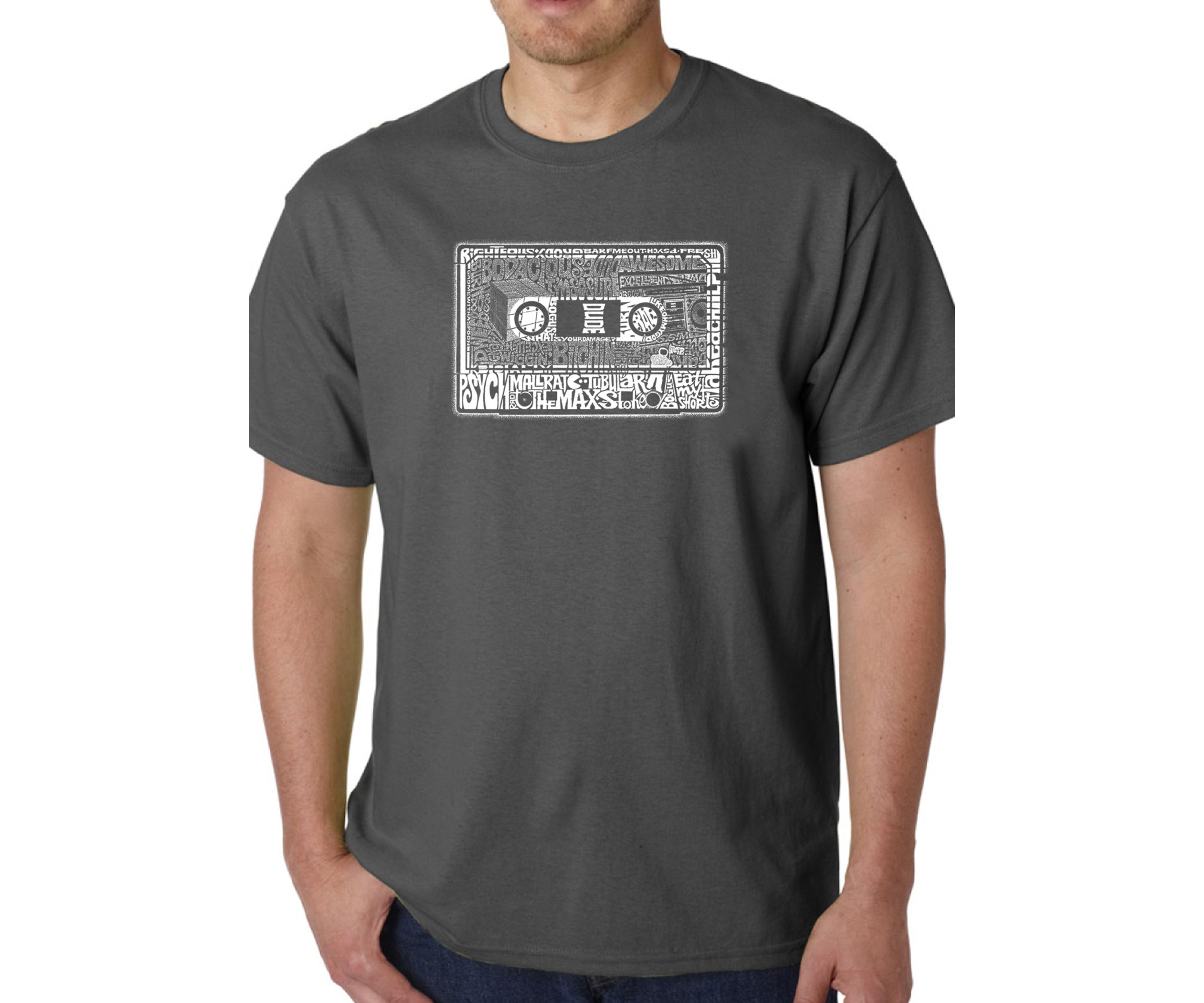 Word Art Graphic T-Shirt - The 80s