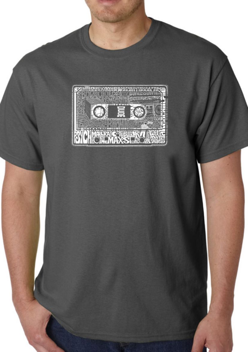 Word Art Graphic T-Shirt - The 80s