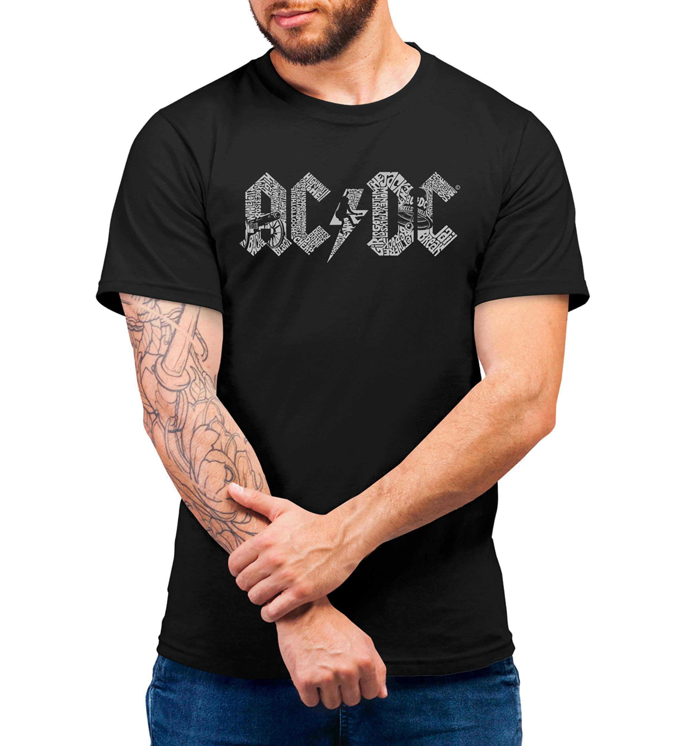 Word Art T-Shirt - ACDC
