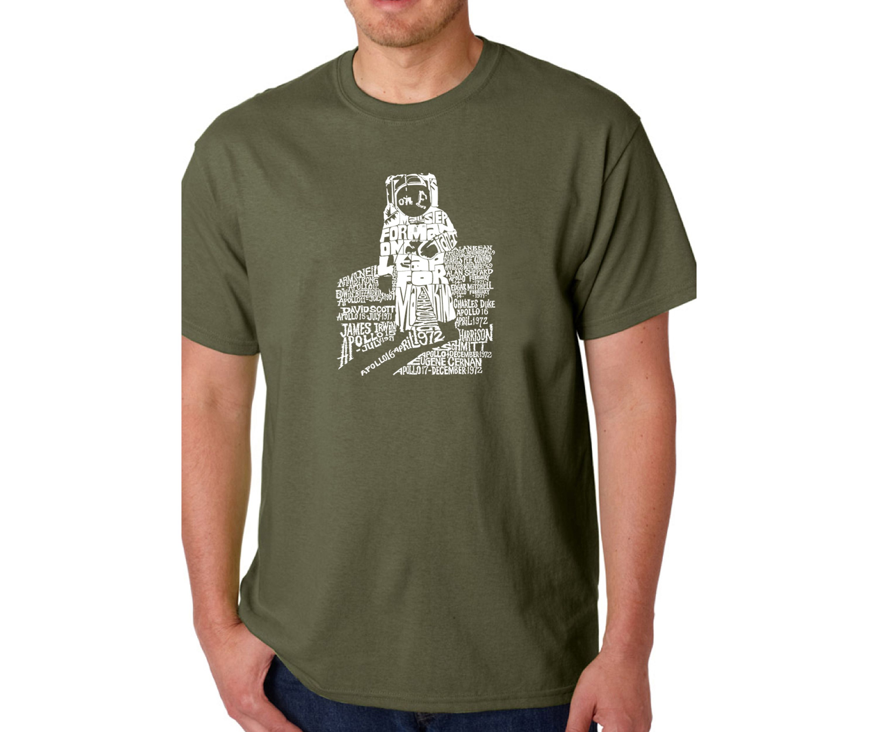 Word Art Graphic T-Shirt - Astronaut