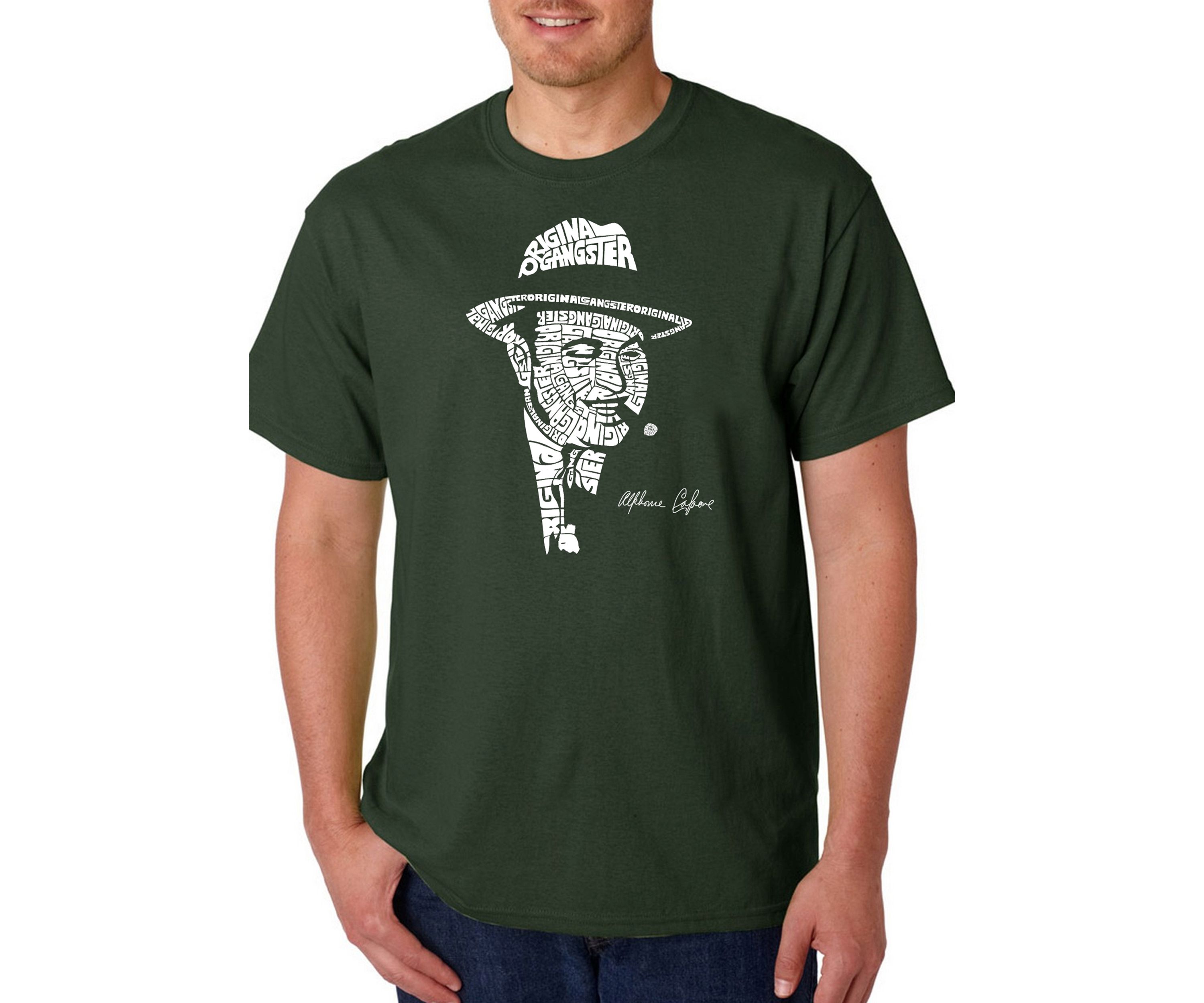 Word Art Graphic T-Shirt - Al Capone Original Gangster 