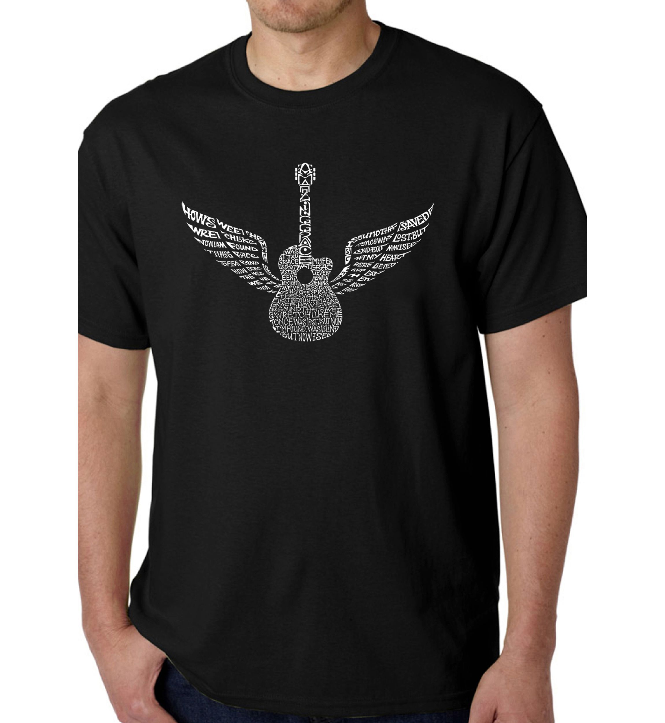 Word Art Graphic T-Shirt - Amazing Grace