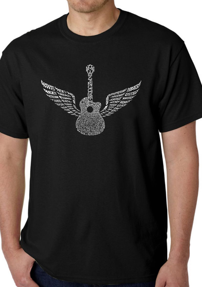 Word Art Graphic T-Shirt - Amazing Grace
