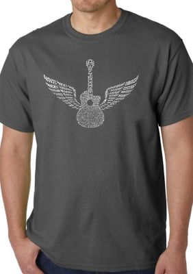 LA Pop Art Men's Word Art Graphic T-Shirt - Amazing Grace, Grey, 3XL
