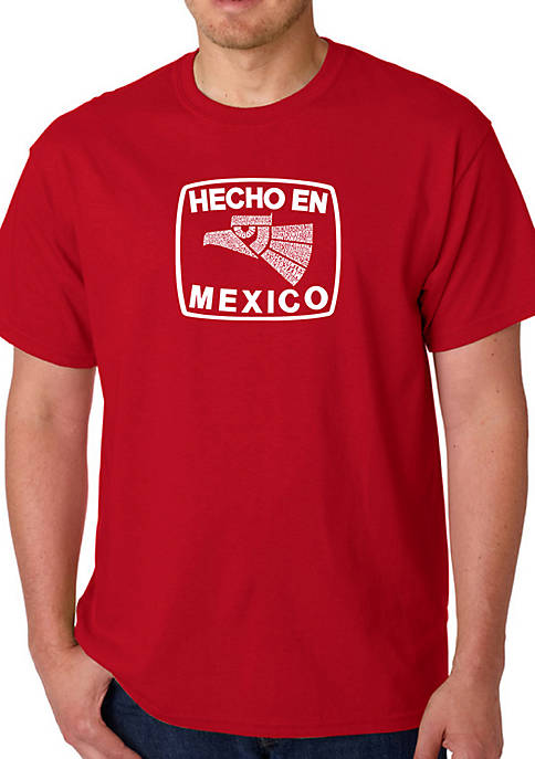 Word Art Graphic T-Shirt - Hecho En Mexico 