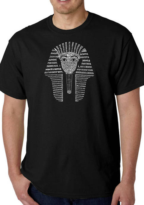Word Art Graphic T-Shirt - King Tut