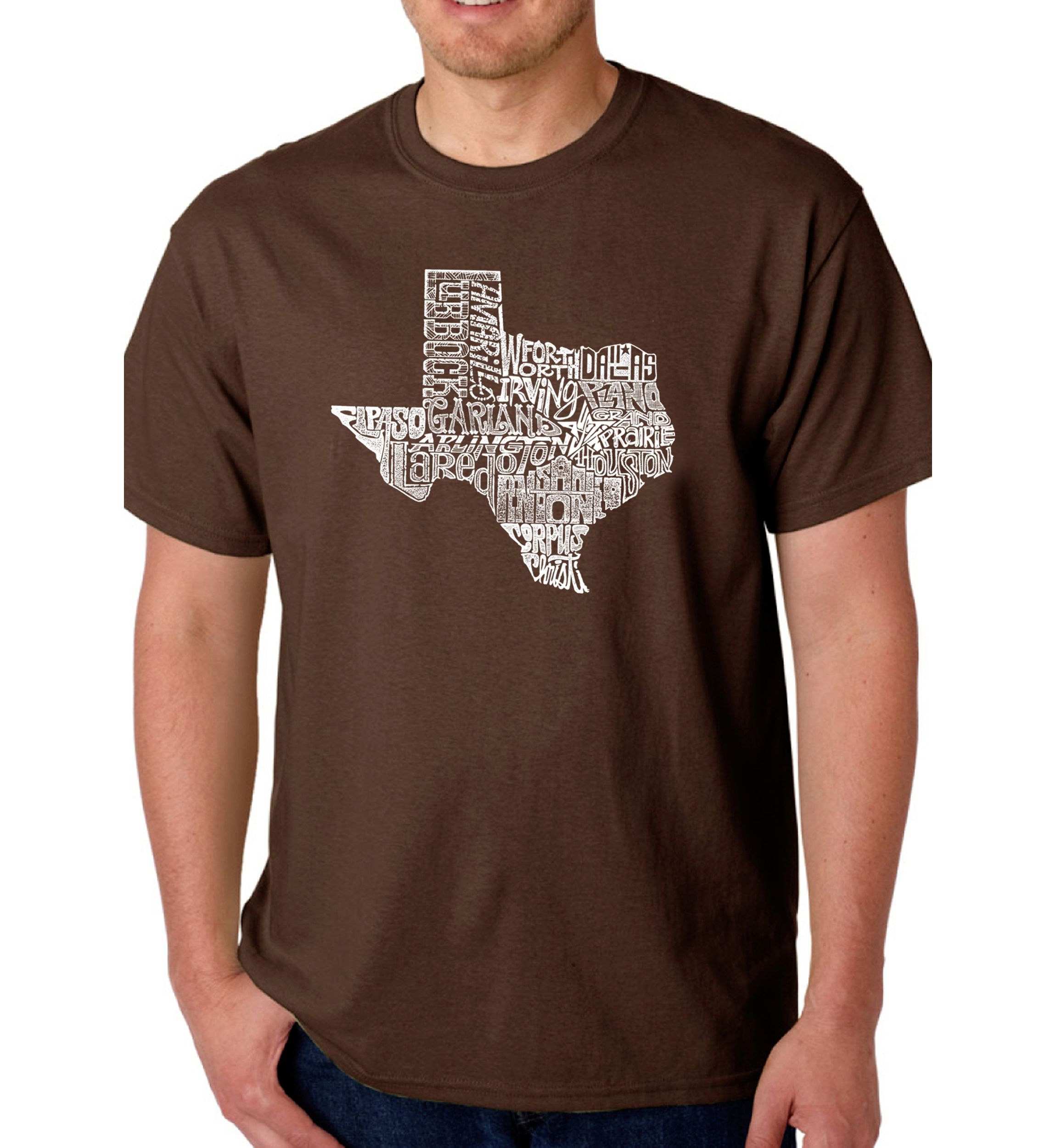  Word Art Graphic T-Shirt - The Great State of Texas