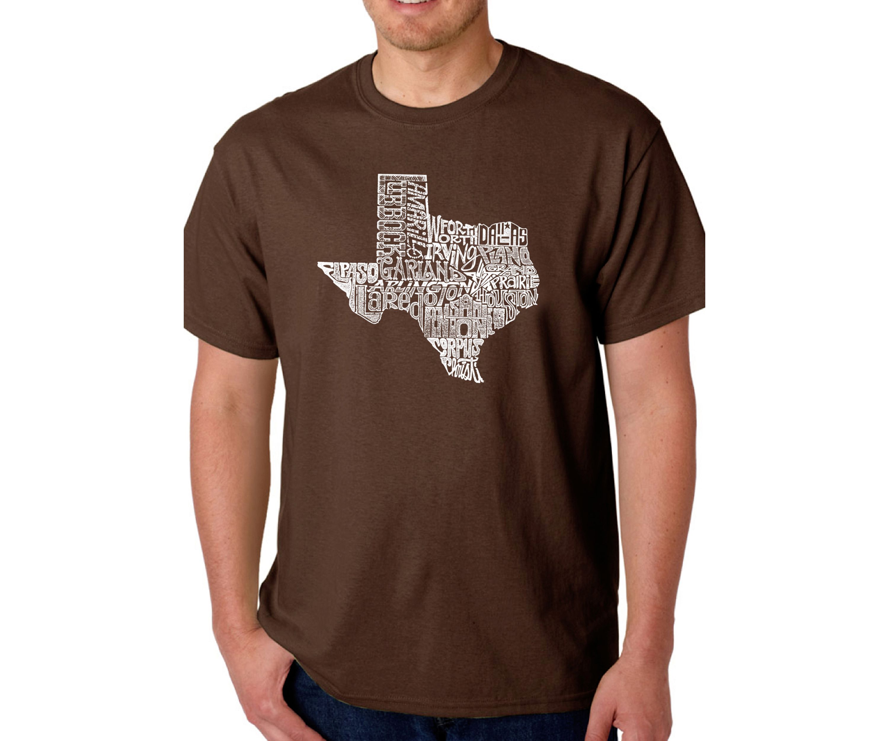  Word Art Graphic T-Shirt - The Great State of Texas