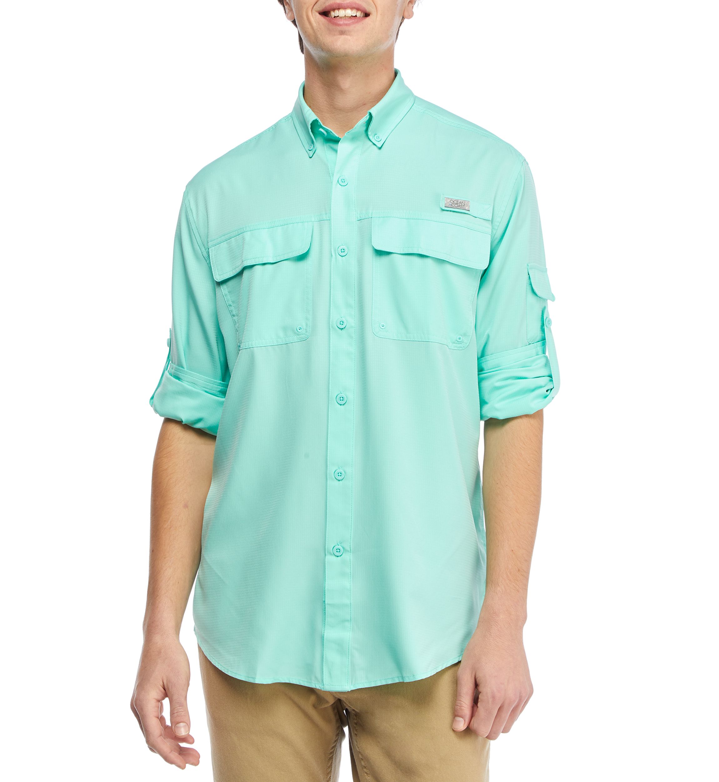 Long Roll Tab Sleeve Fishing Shirt 
