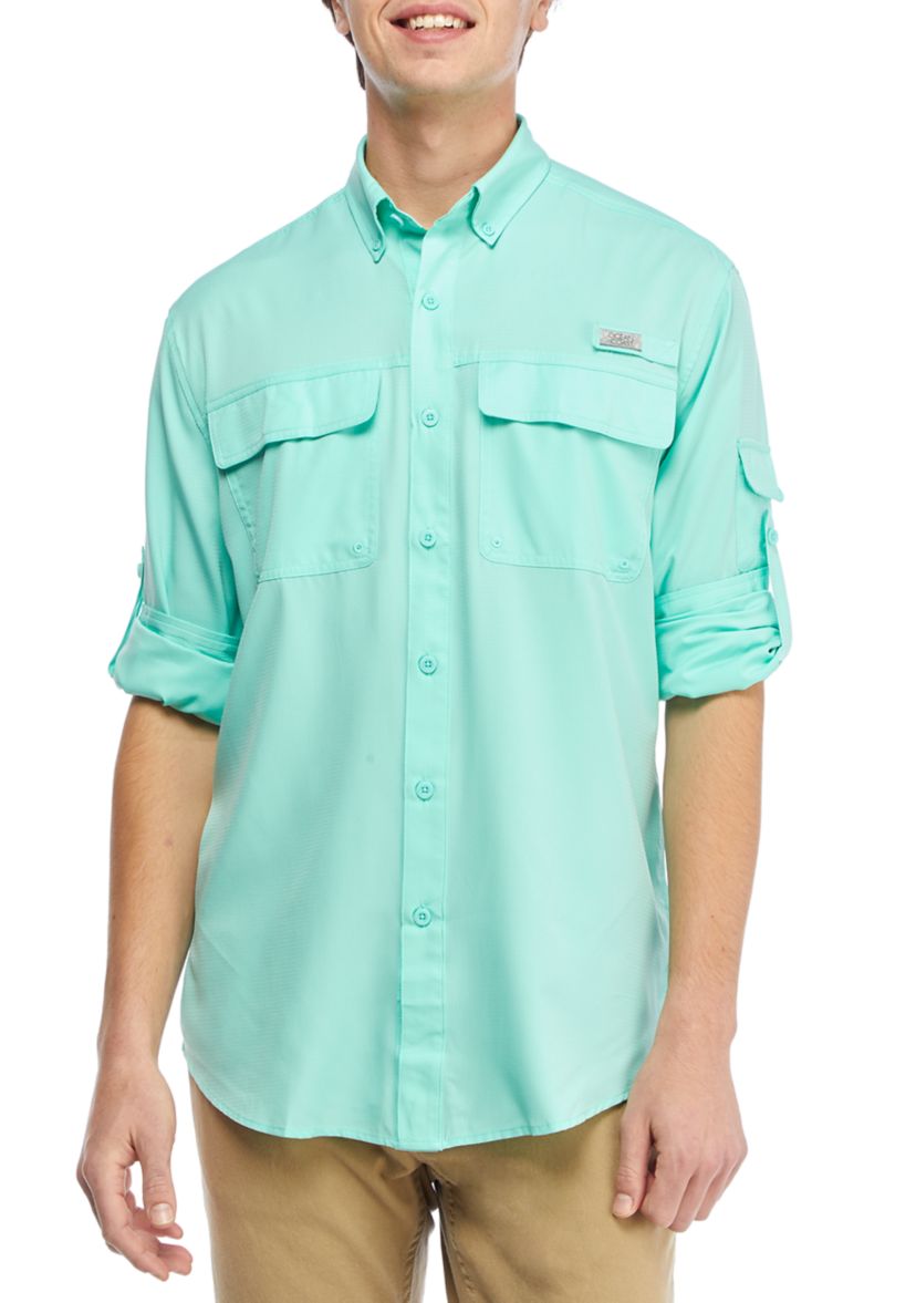 Long Roll Tab Sleeve Fishing Shirt 