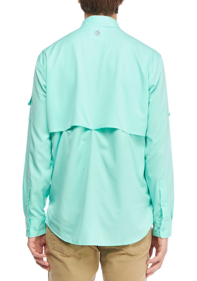 Long Roll Tab Sleeve Fishing Shirt 