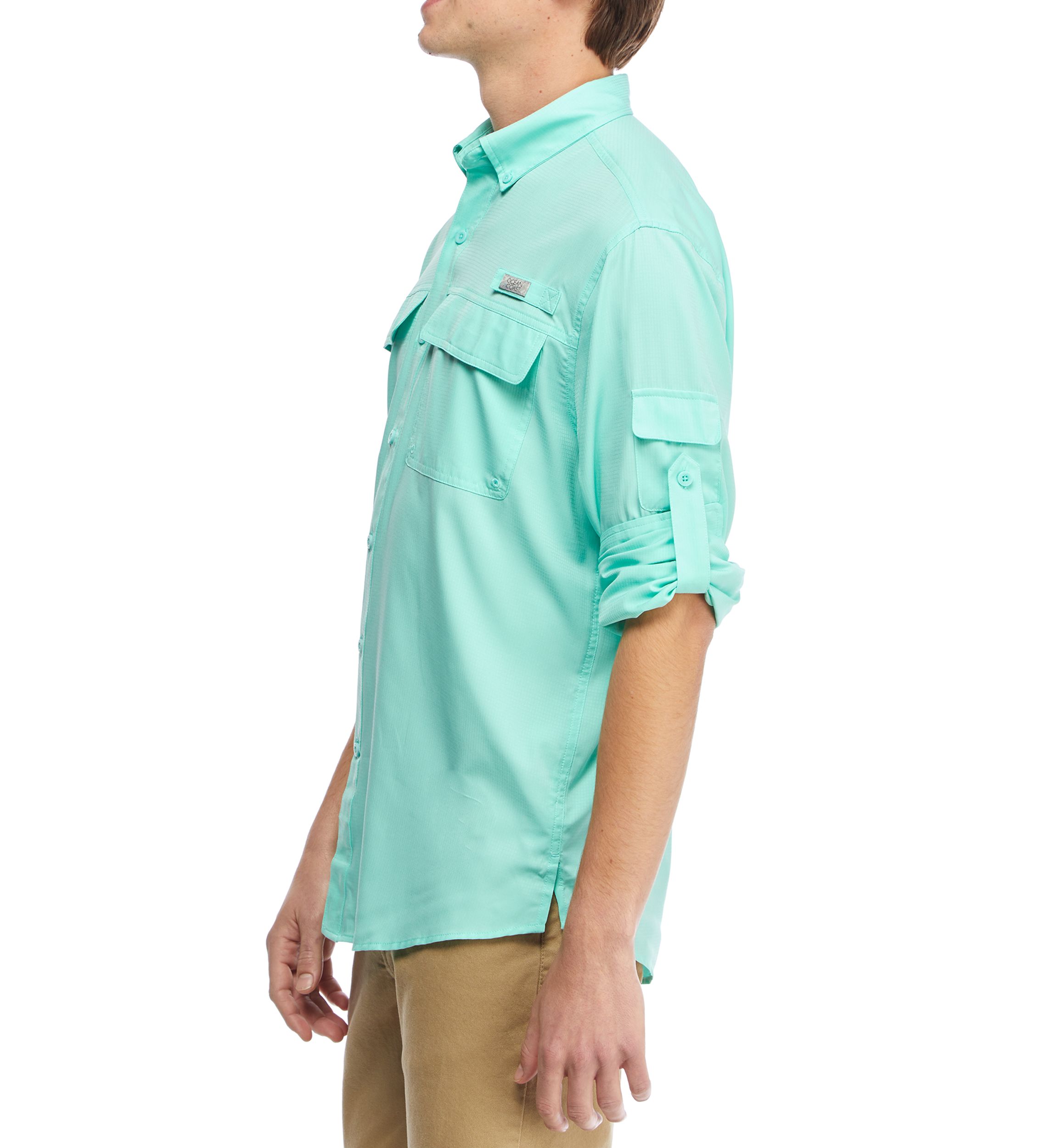 Long Roll Tab Sleeve Fishing Shirt 