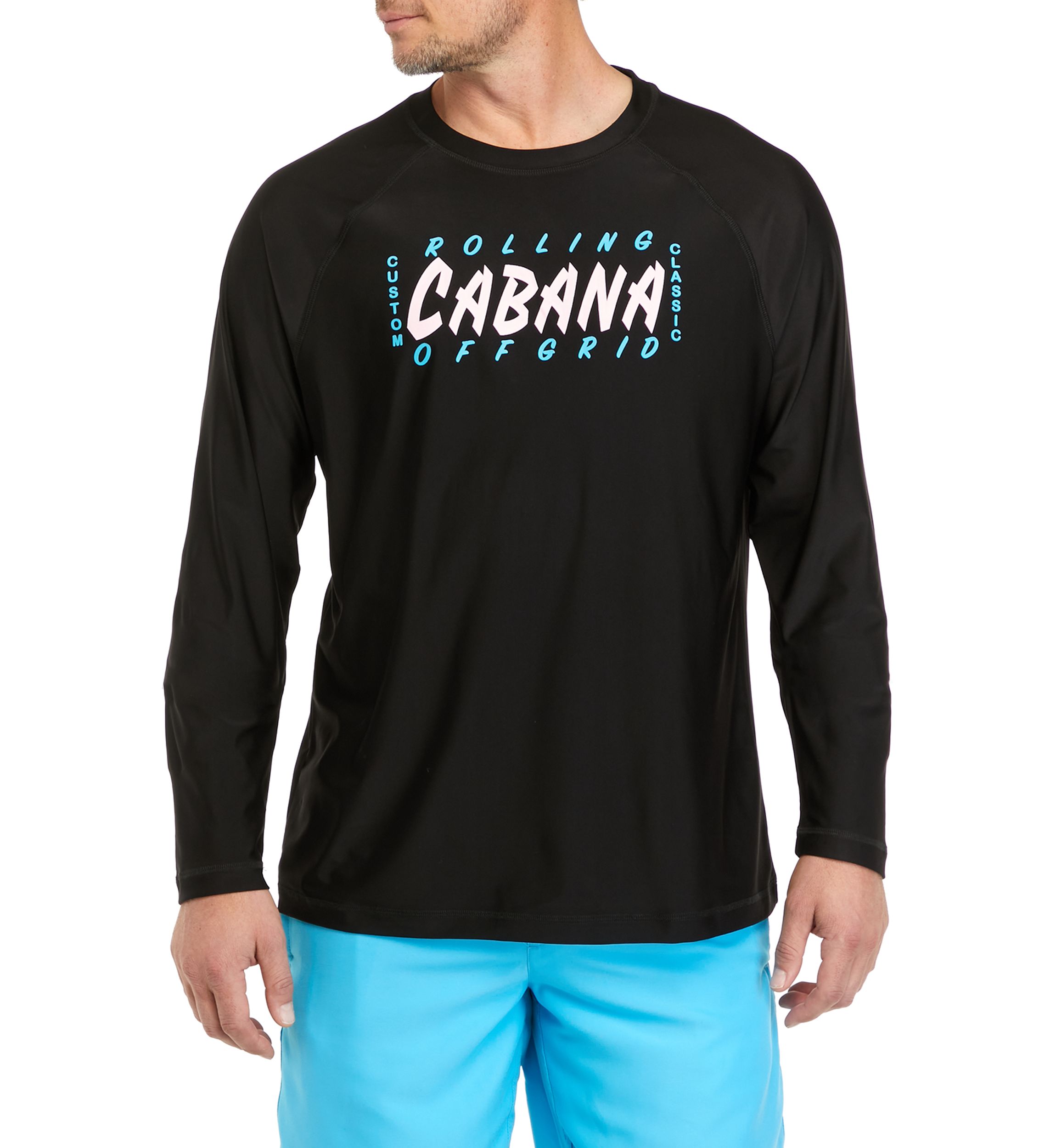 Long Sleeve Graphic Rash Guard 