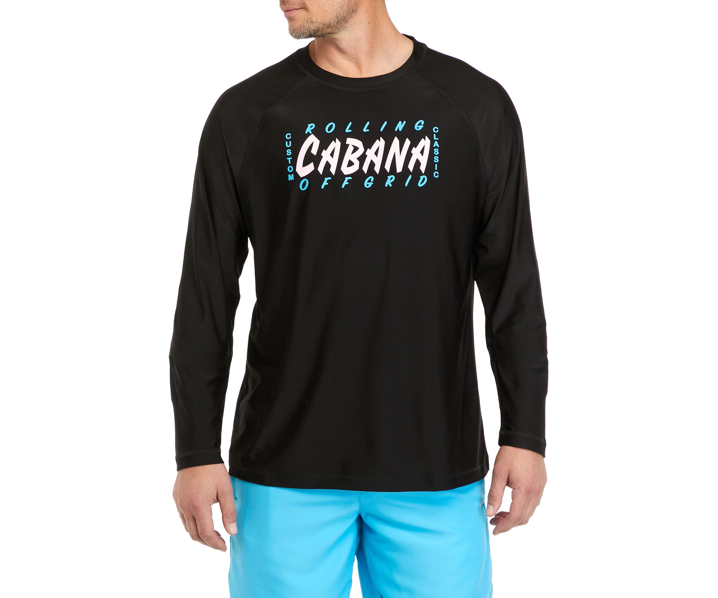 Long Sleeve Graphic Rash Guard 