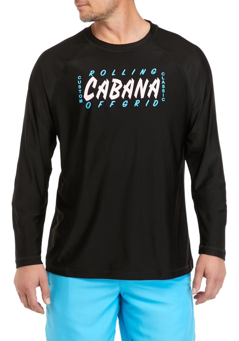 Long Sleeve Graphic Rash Guard 