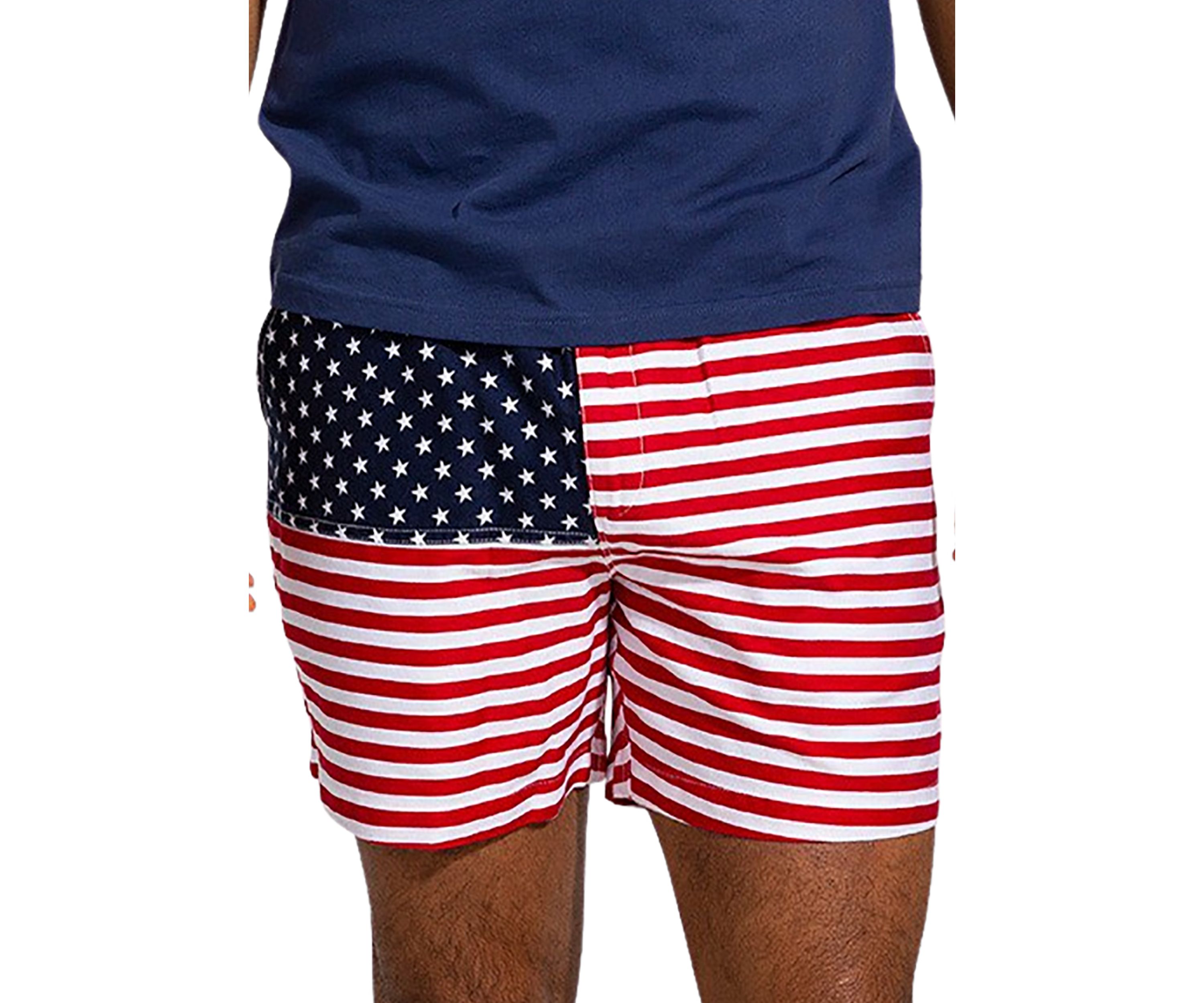 Mens American Flag Shorts