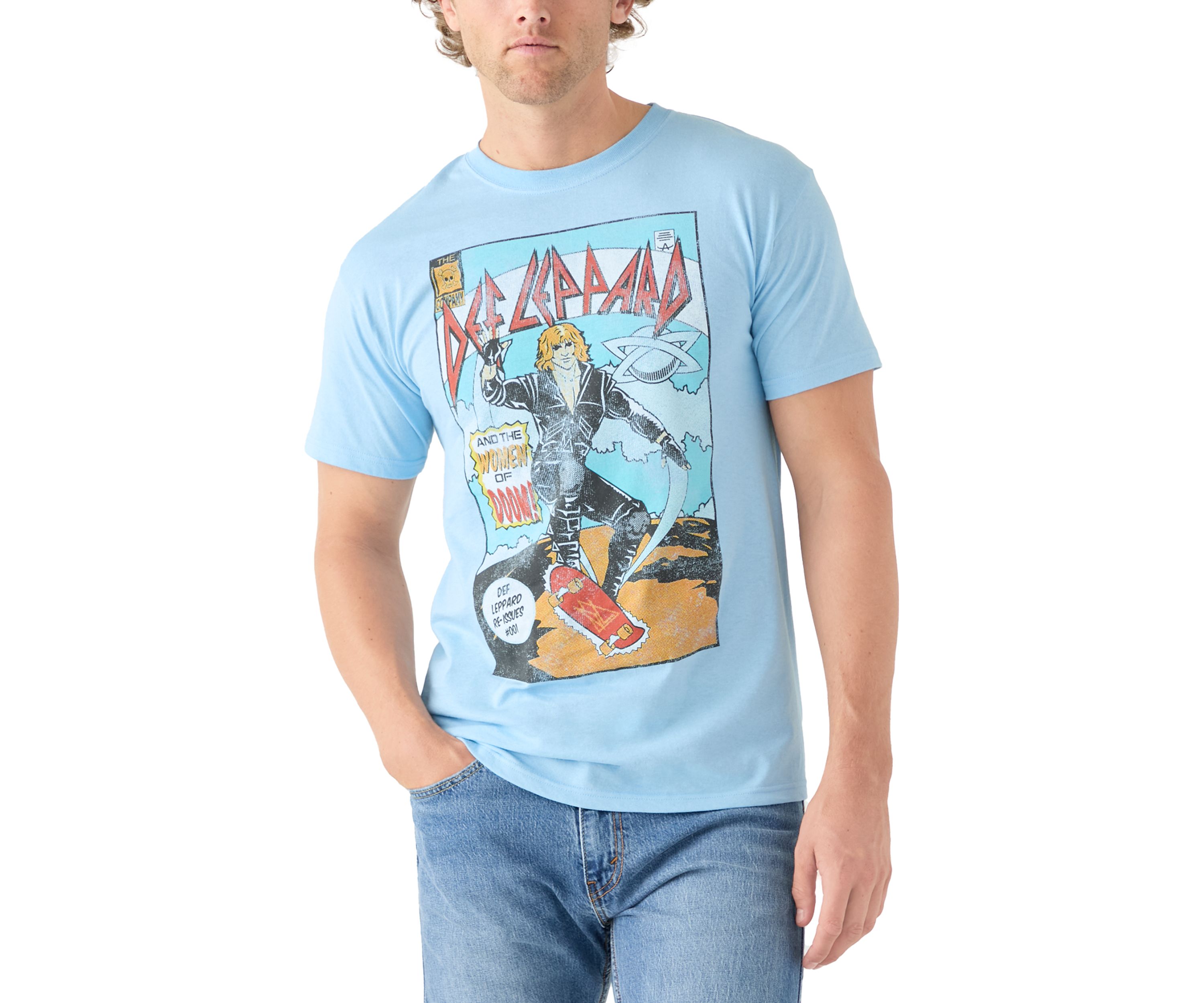 Mens Def Leppard Graphic T-Shirt