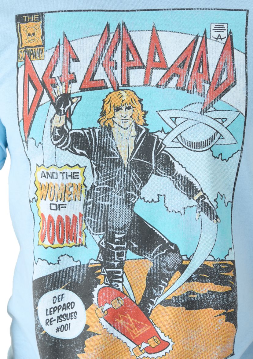 Mens Def Leppard Graphic T-Shirt