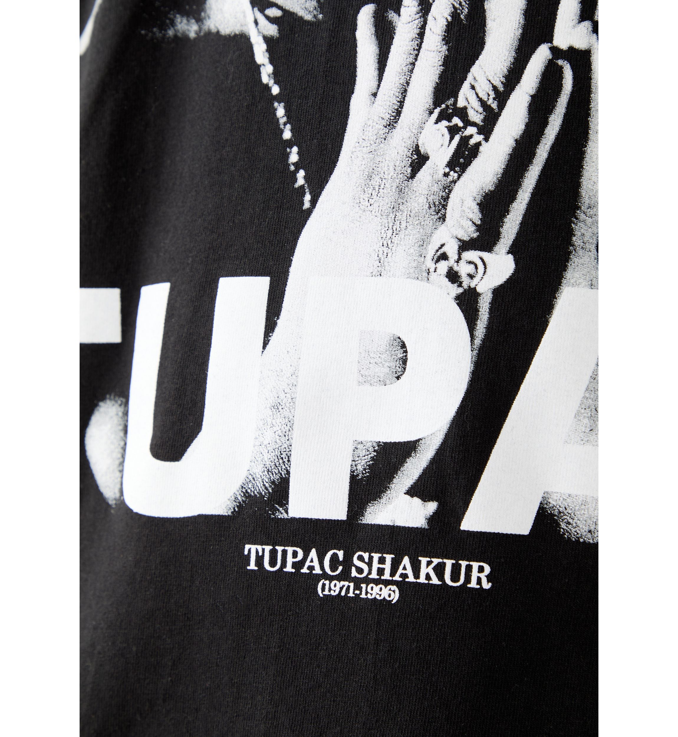 Mens Tupac Praying Graphic T-Shirt