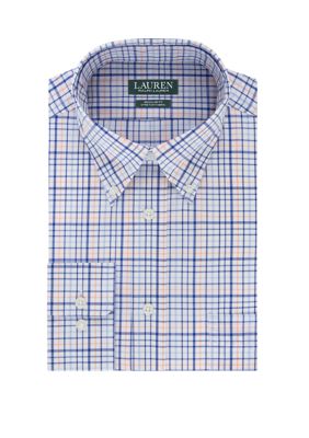 Lauren Ralph Lauren Ultra Flex Regular Fit Check Print Dress Shirt | belk