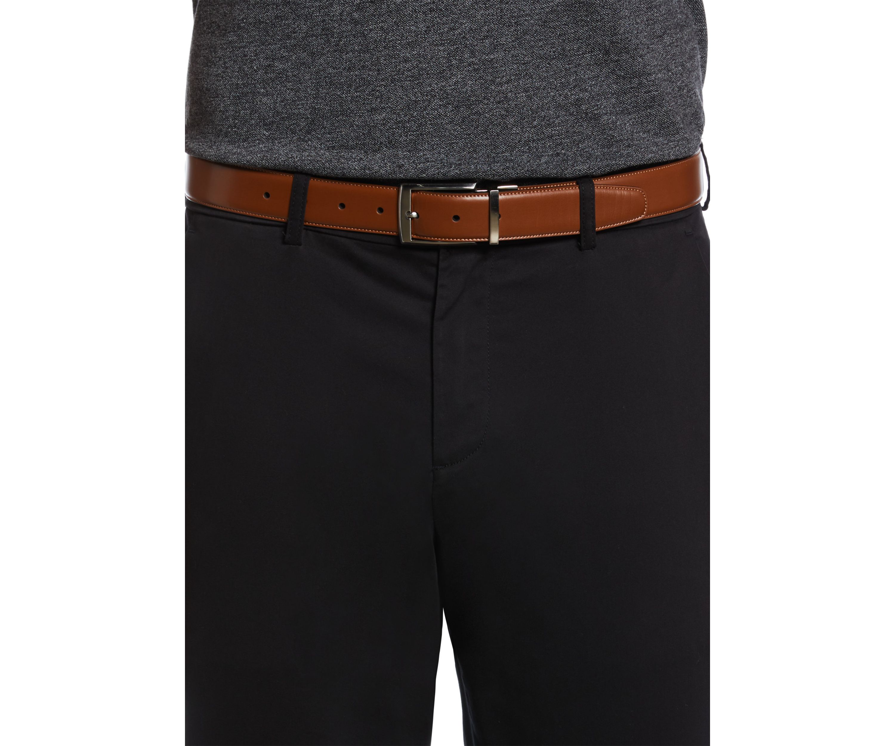 Amigo Tan to Black Reversible Belt