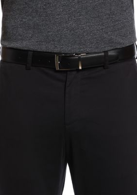 Amigo Tan to Black Reversible Belt