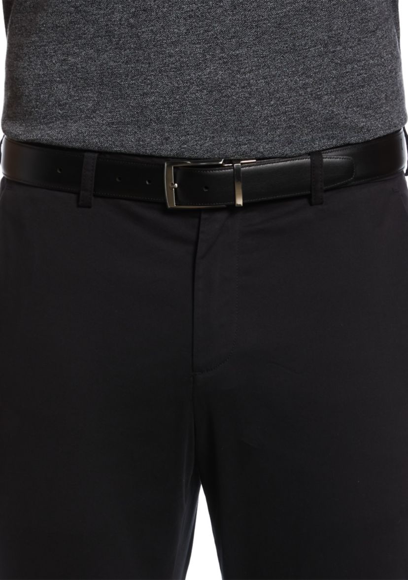 Amigo Tan to Black Reversible Belt