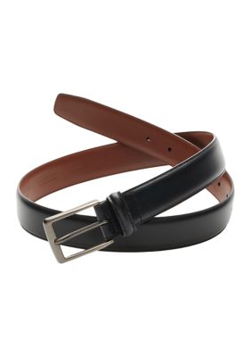 knee length dresses for ladies Reversible Scratch Leather Belt – Perry Ellis main image 0