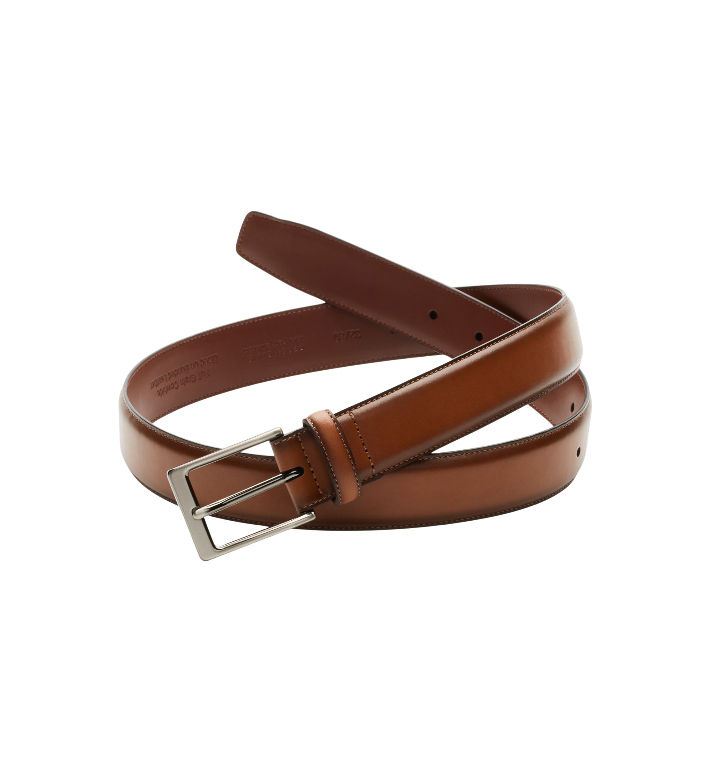 Luggage Tan Dress Belt 