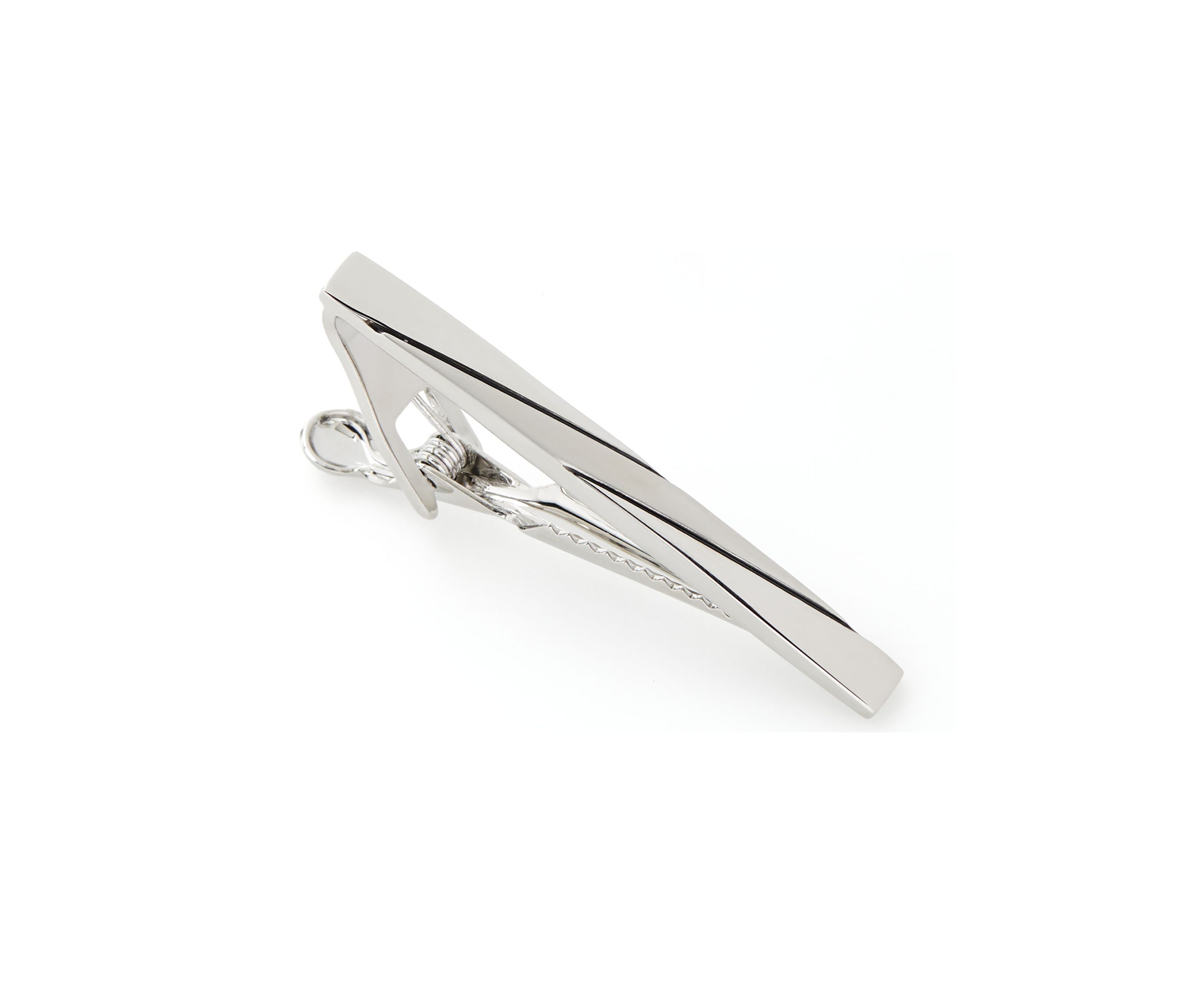 Mens Diagonal Line Tie Bar