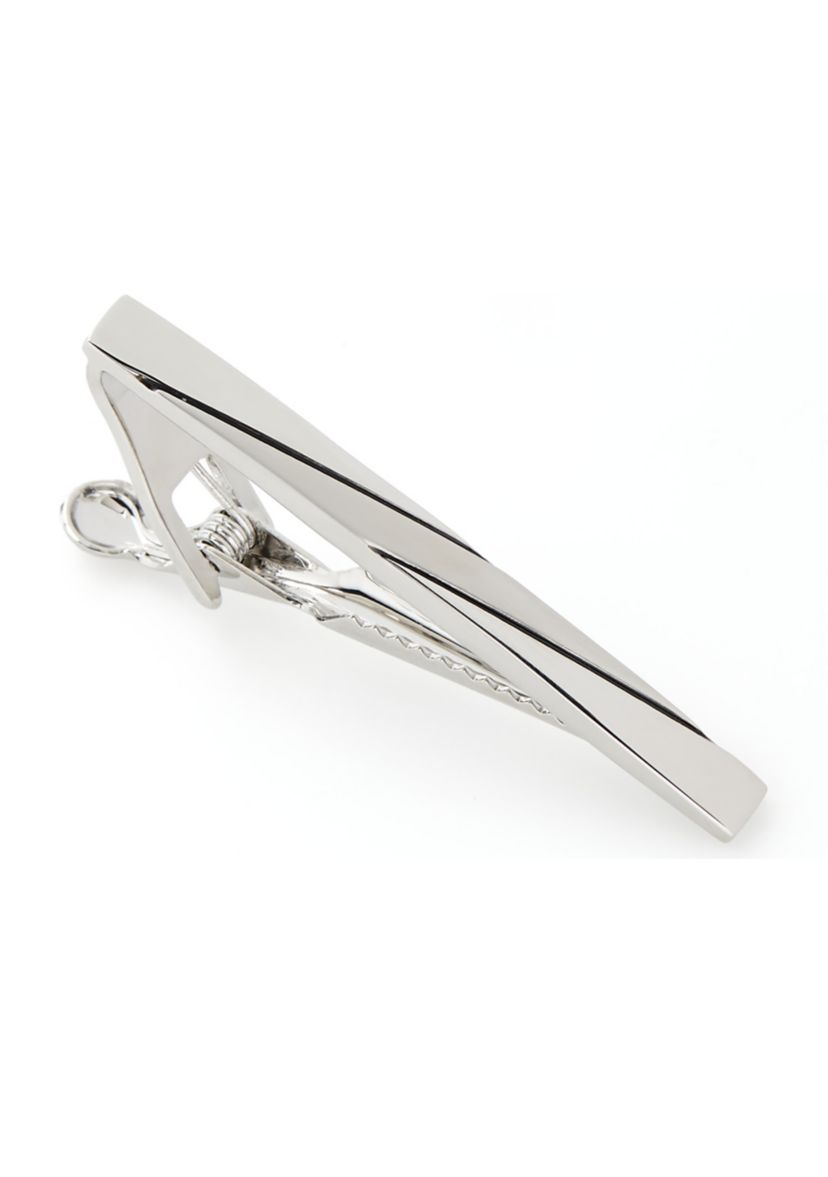 Mens Diagonal Line Tie Bar