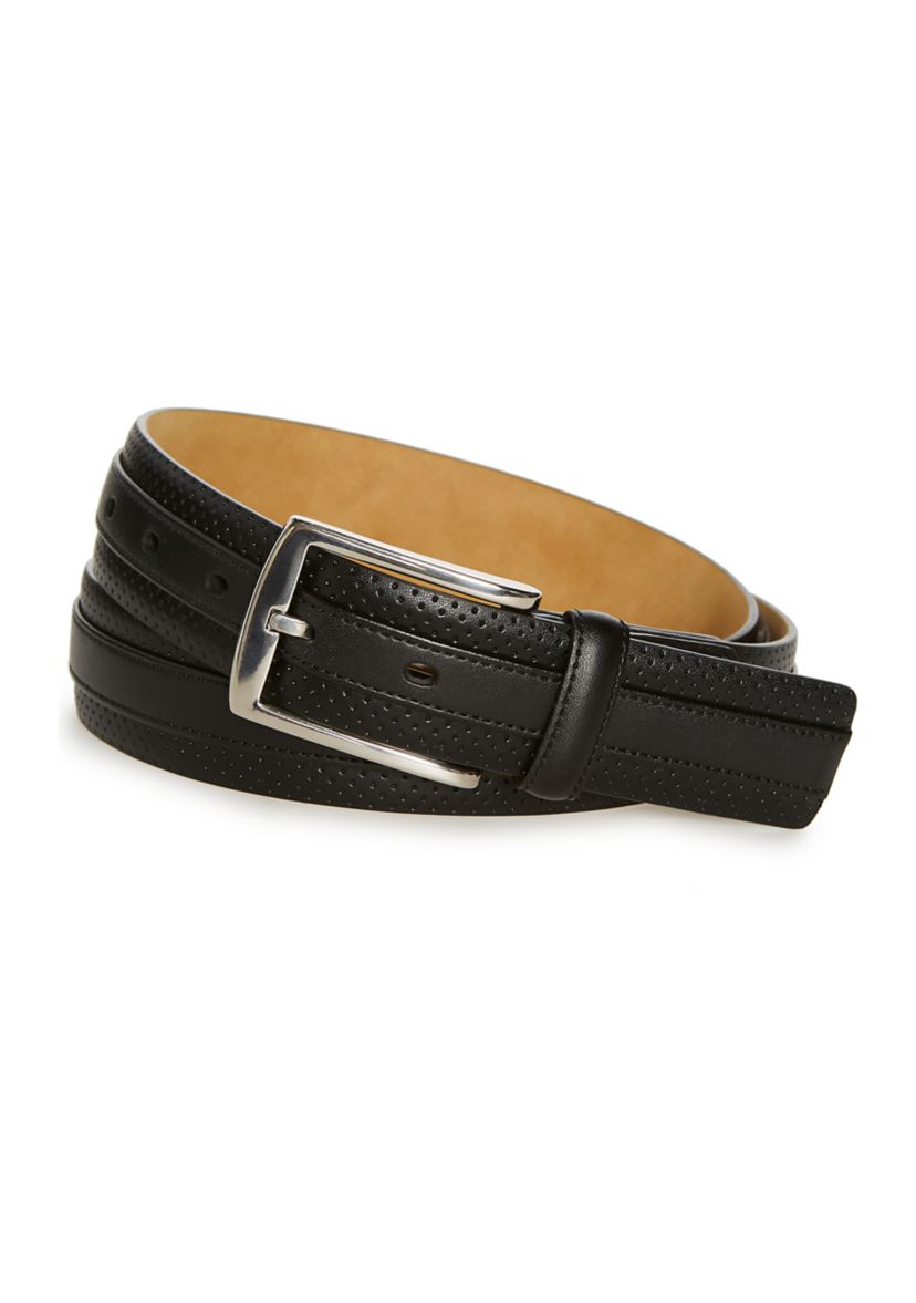 Center Stripe Embossed Belt