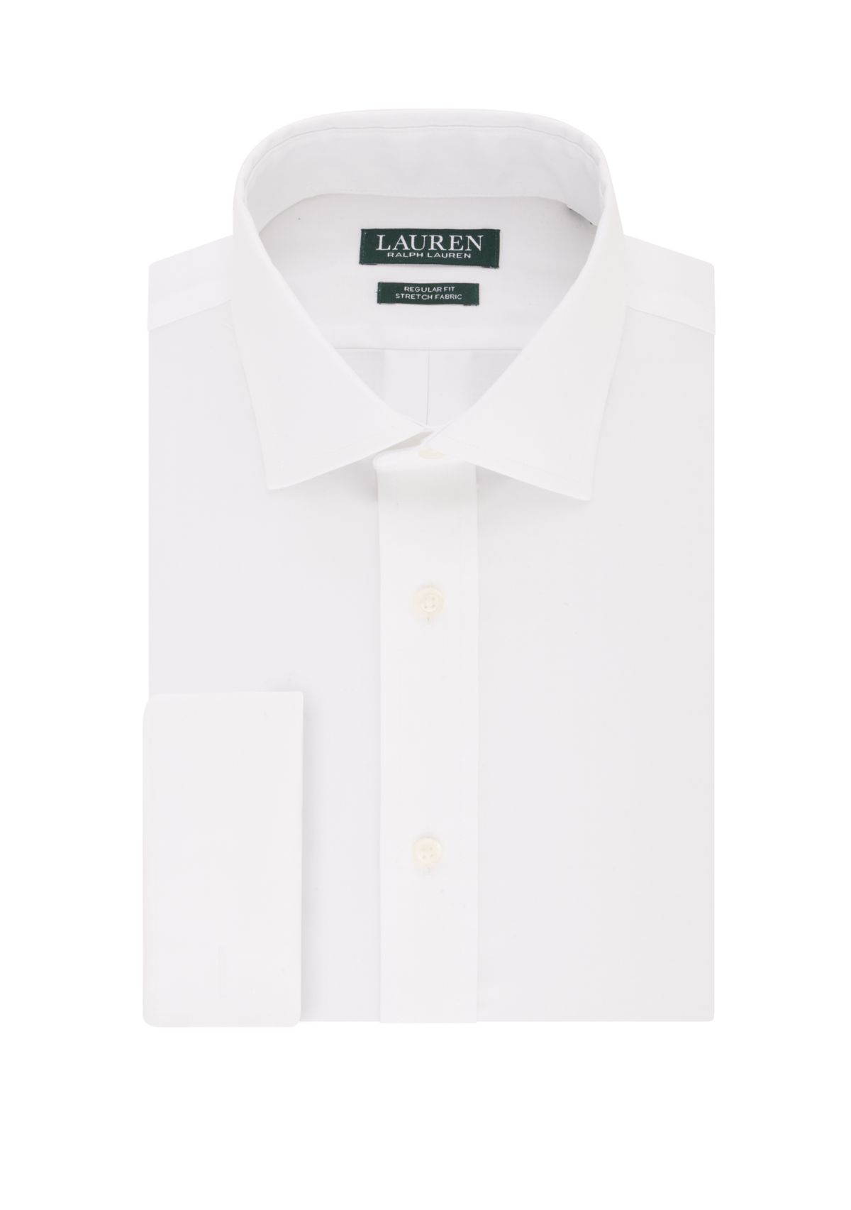 Ultra Flex French Cuff Regular Fit Solid Dress Shirt