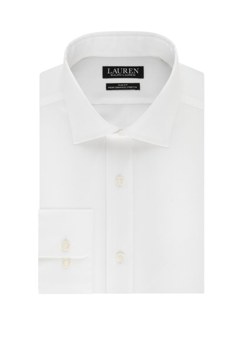 UltraFlex Slim Fit Stretch Solid Dress Shirt 