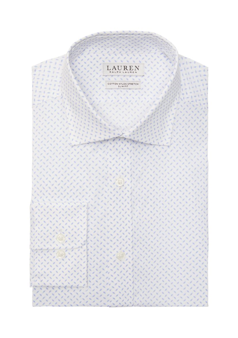 Mens Slim Fit UltraFlex Non Iron Stretch Dress Shirt