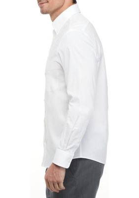 Men's Regular Fit UltraFlex Solid Dress Shirt