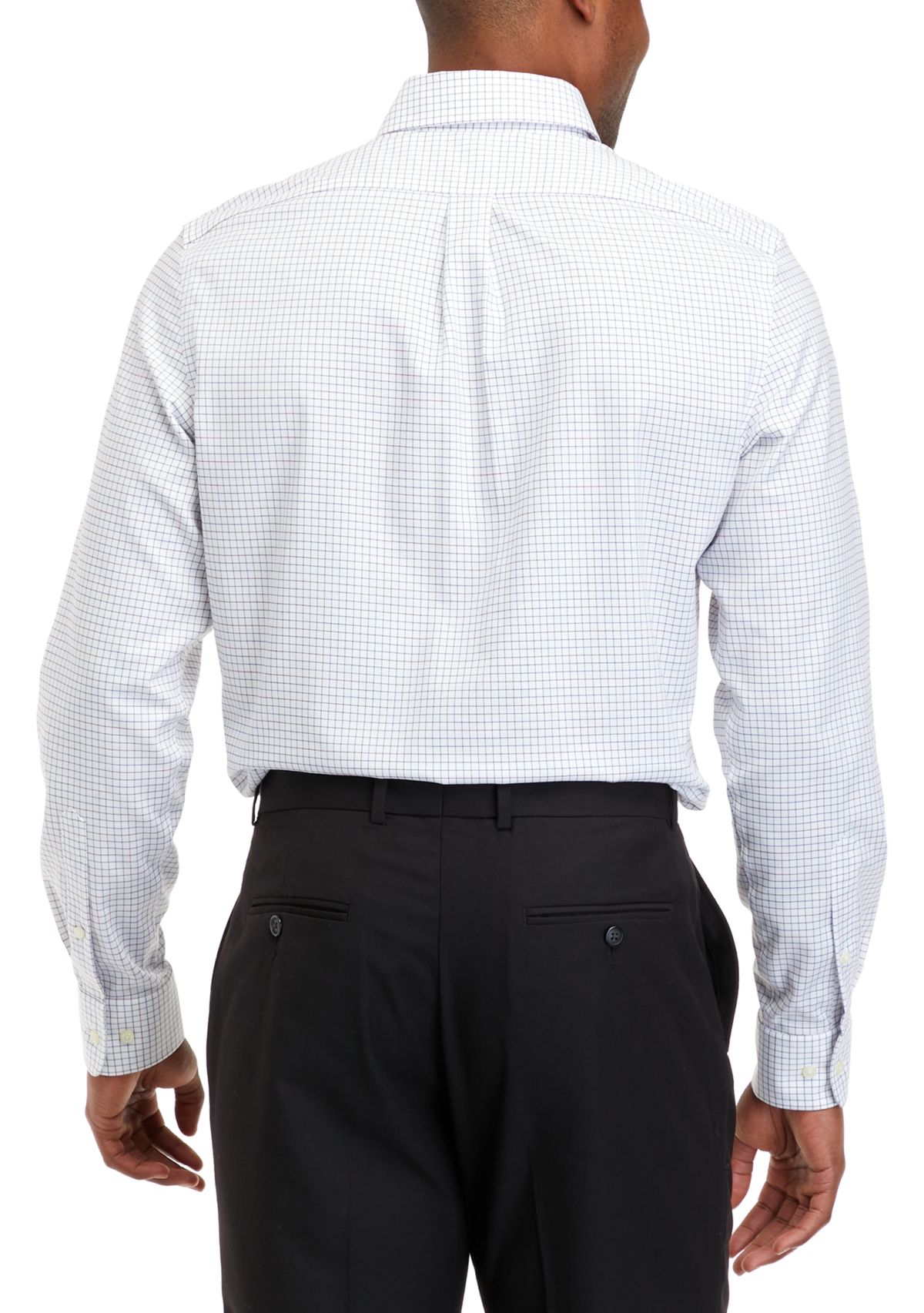 Mens Regular Fit Ultra Flex Non Iron Stretch Dress Shirt
